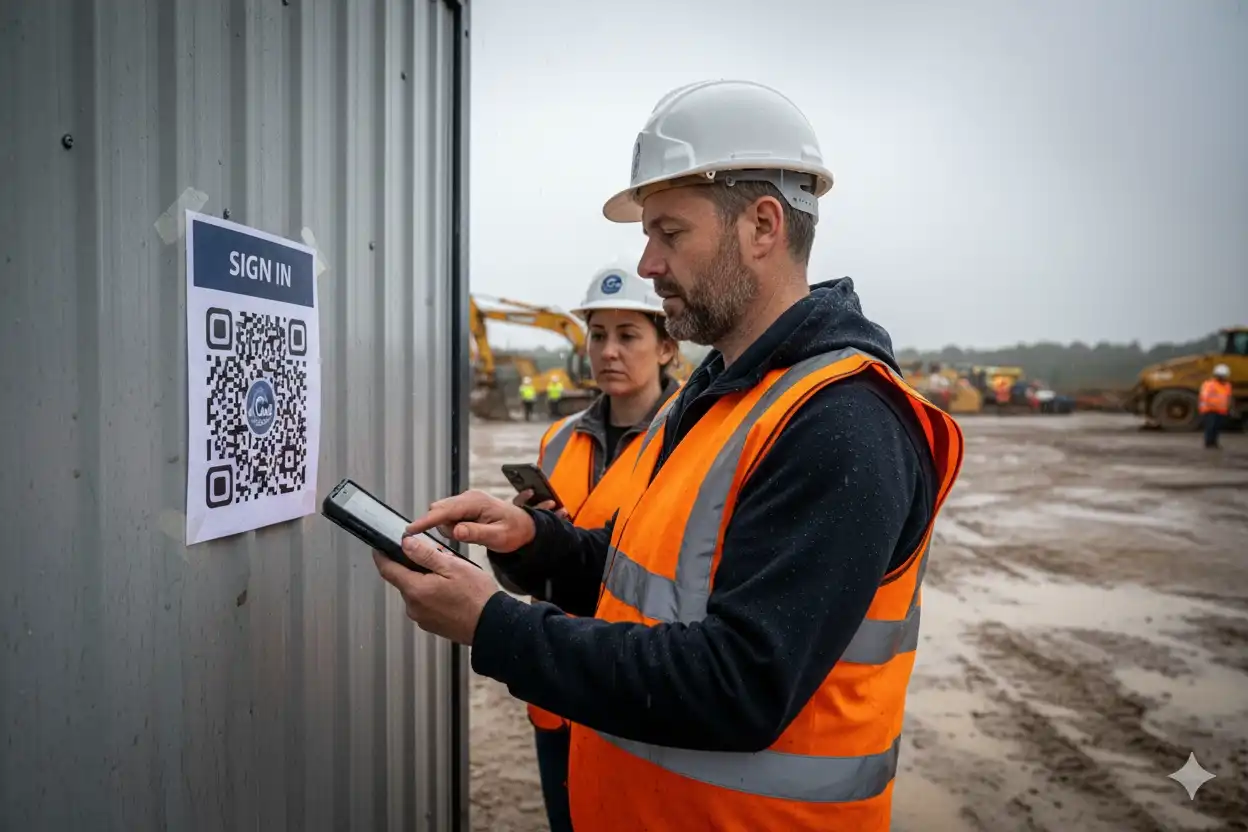 SWAPP mobile platform in use on construction site