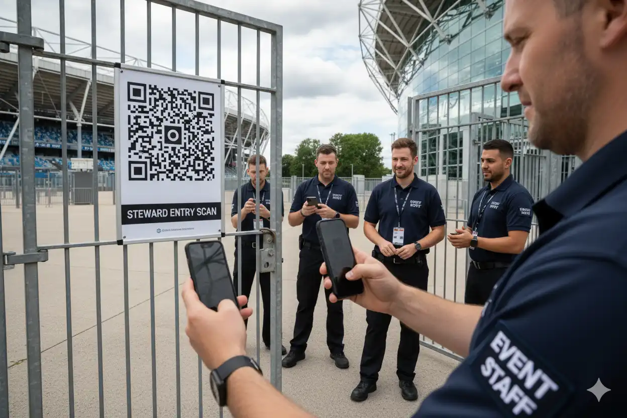 SWAPP mobile platform in use at venue